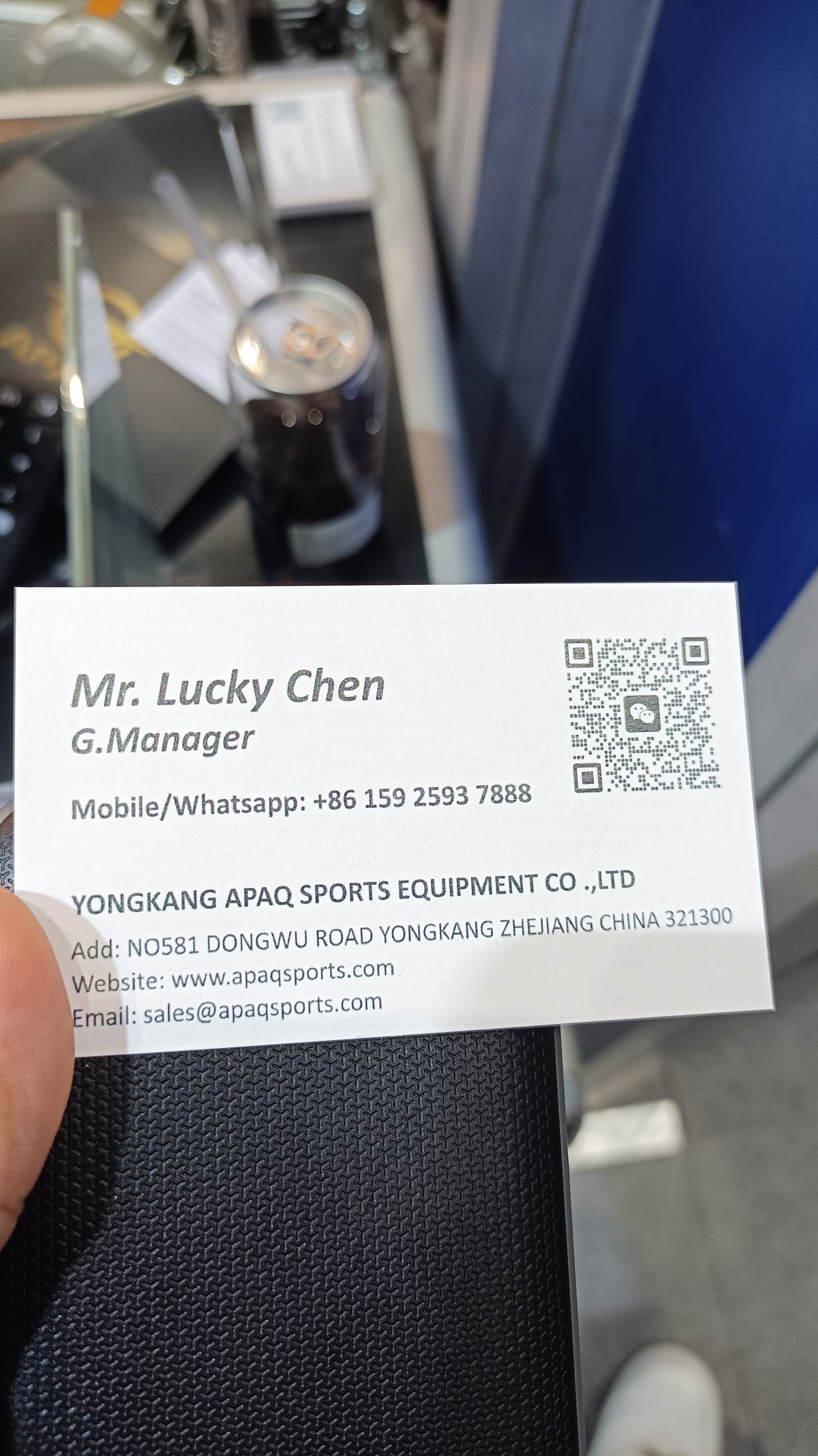 YONGKANG APAQ SPORTS EQUIPMENT